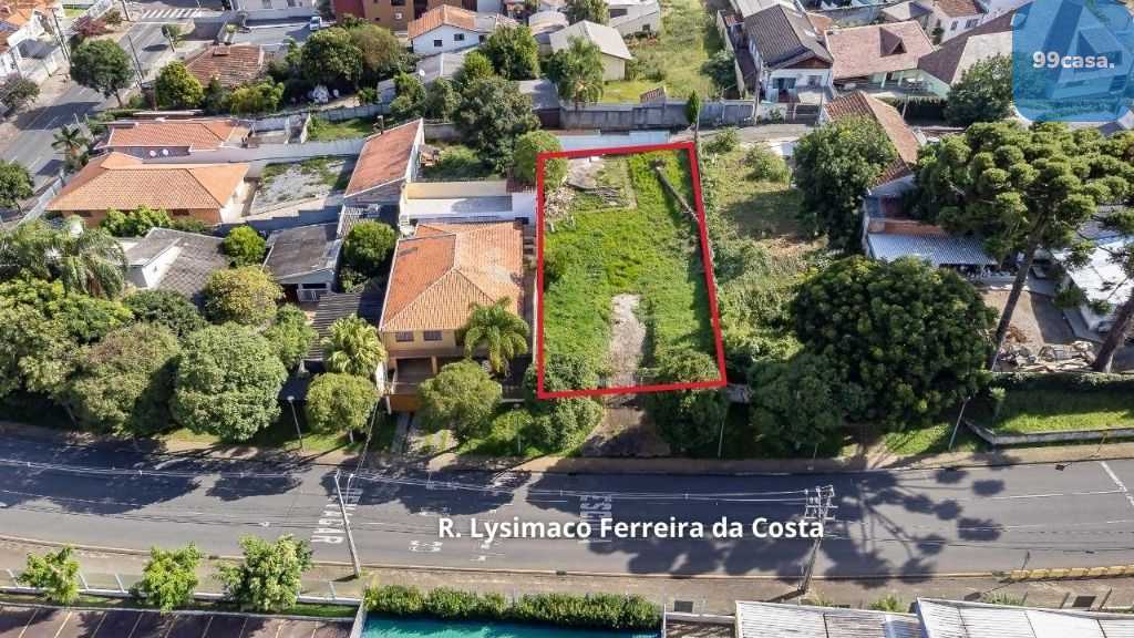 Terreno para alugar, 520 m  - Centro Cívico - Curitiba PR