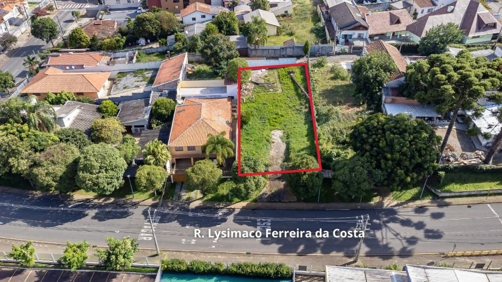 Terreno para alugar, 520 m  - Centro Cívico - Curitiba PR