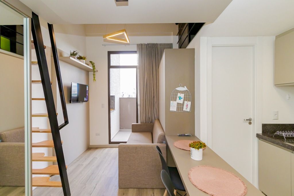 Apartamento com 2 quartos para alugar, 25 m  por  - Ecoville -...