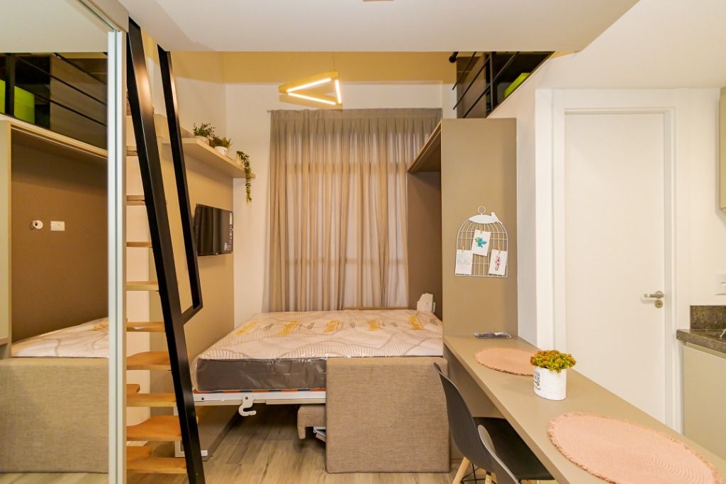 Apartamento com 2 quartos para alugar, 25 m  por  - Ecoville -...