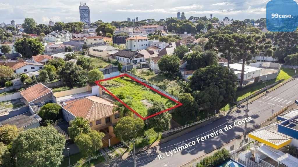 Terreno para alugar, 520 m  - Centro Cívico - Curitiba PR