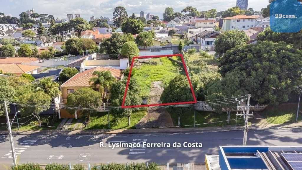 Terreno para alugar, 520 m  - Centro Cívico - Curitiba PR