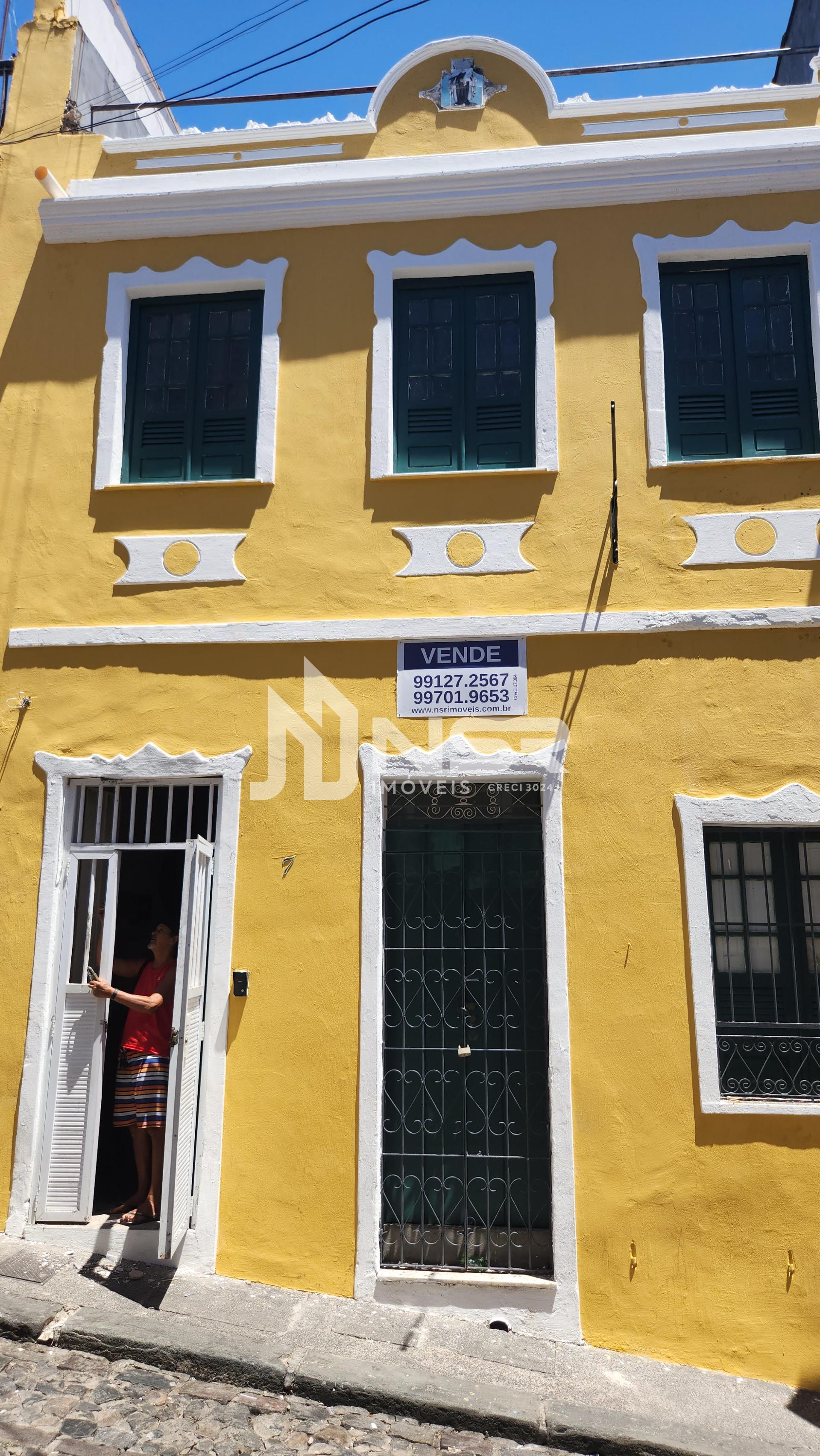 Sobrado no Santo Antônio Além do Carmo - Salvador, BA