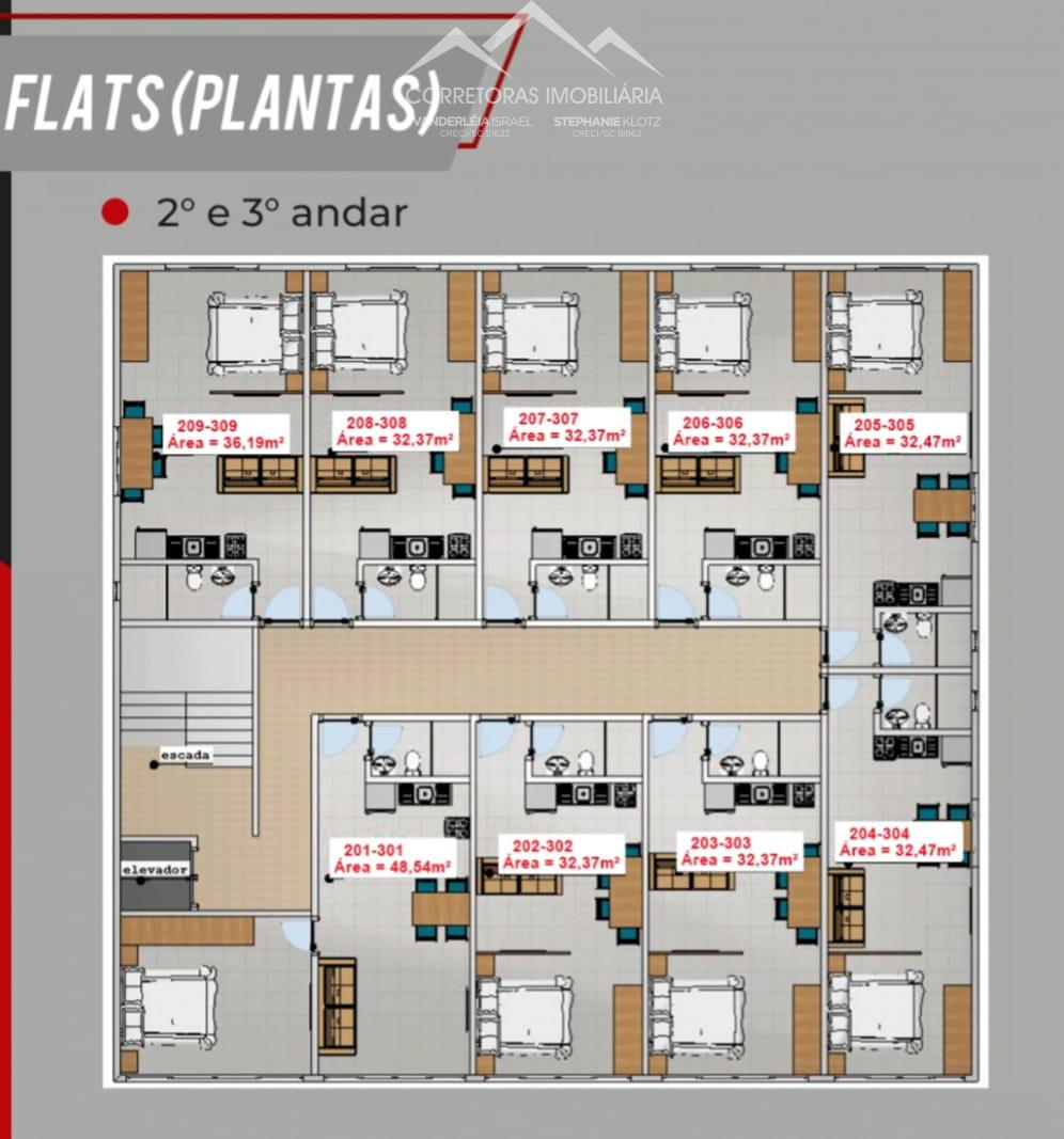 Apartamento à venda com 1 quarto, 32m² - Foto 7