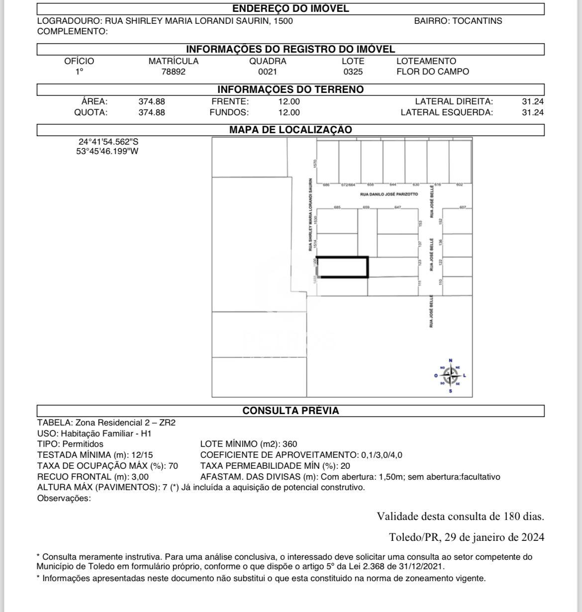 Imobiliria Petros em Toledo Paran