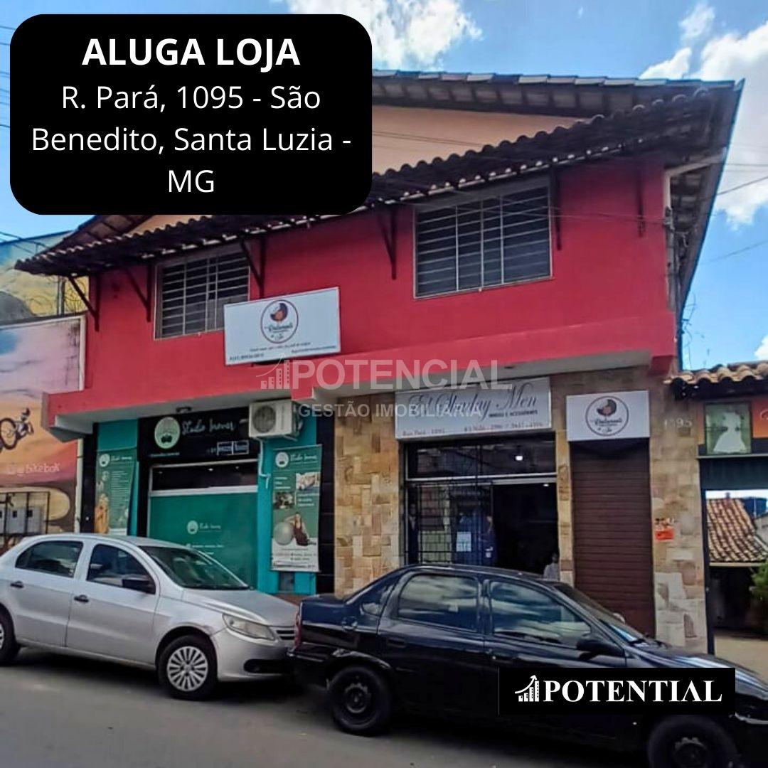 POTENTIAL ALUGA LOJA 120M2 - R. Pará, 1095 - São Benedito, Santa Luzia - MG