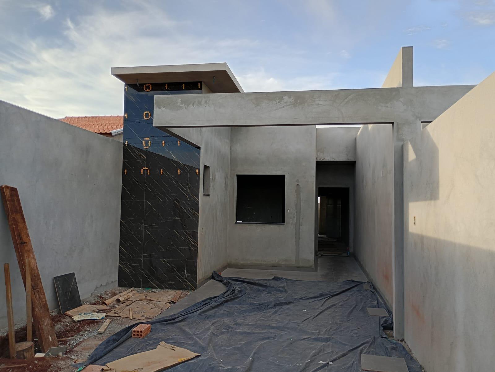 Casa com Suíte 2 Quartos 2 Vagas Churrasqueira Fase de acabame...