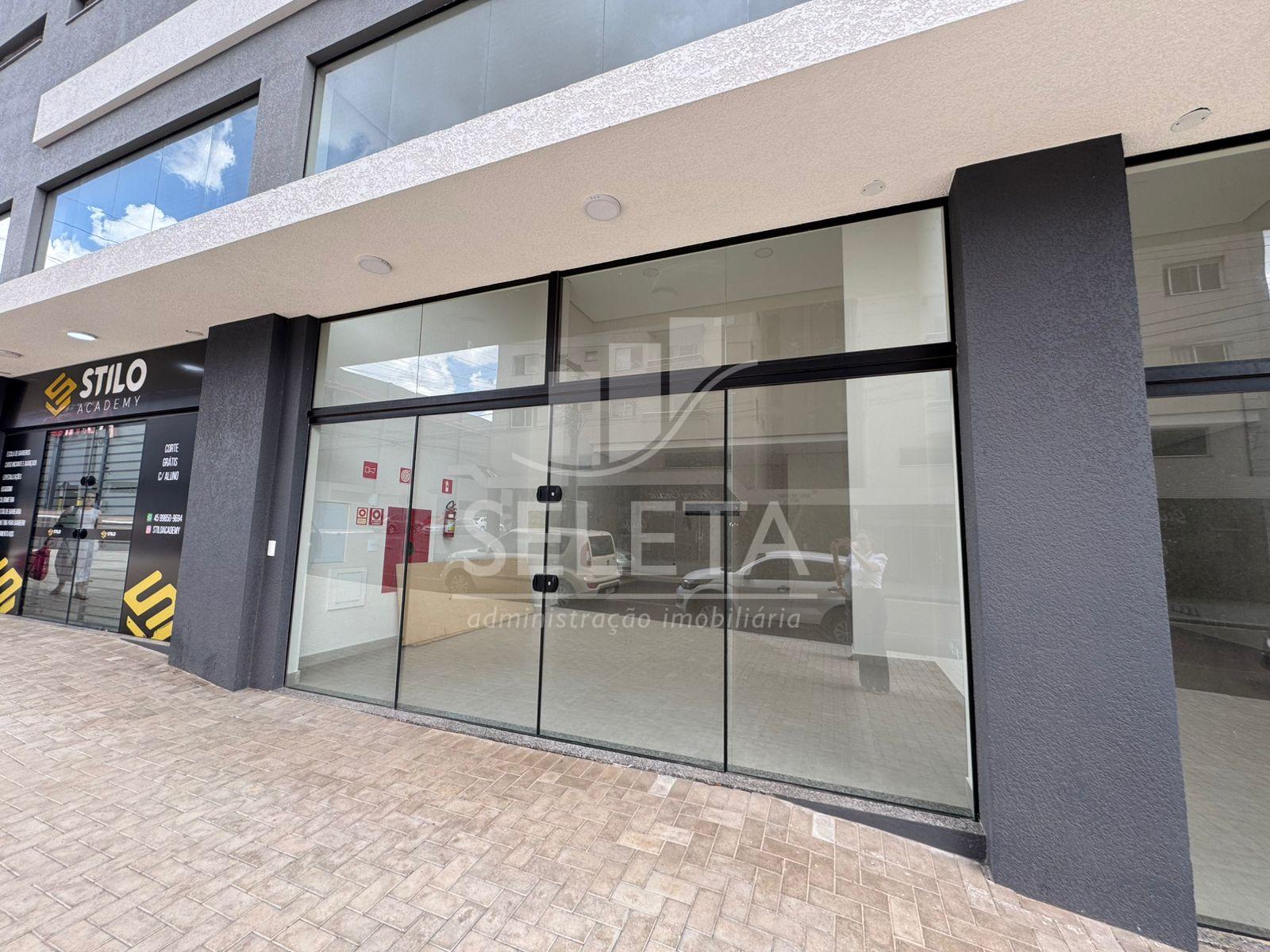 SALA COMERCIAL NOVA DISPONIVEL PARA LOCAÇÃO PROXIMO Á PREFEITURA.