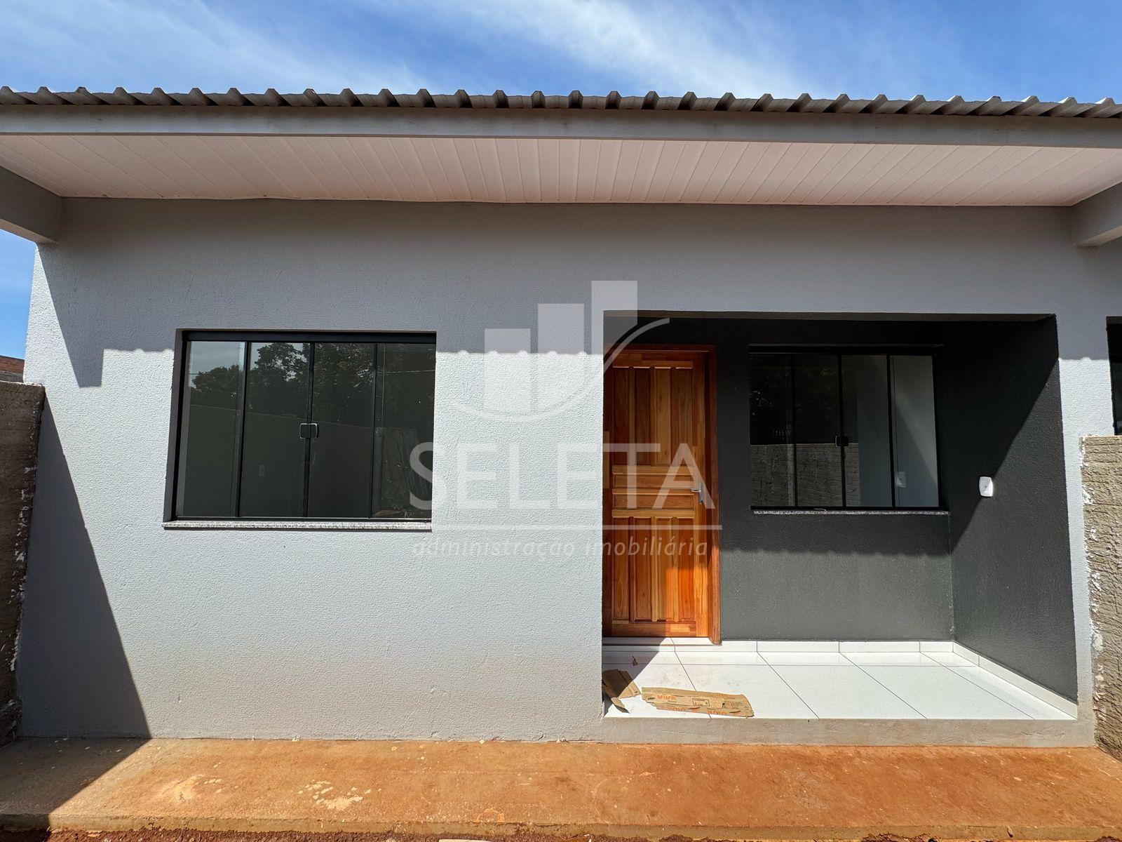 CASA NOVA DISPONIVEL PARA LOCAÇÃO EM CORBÉLIA.