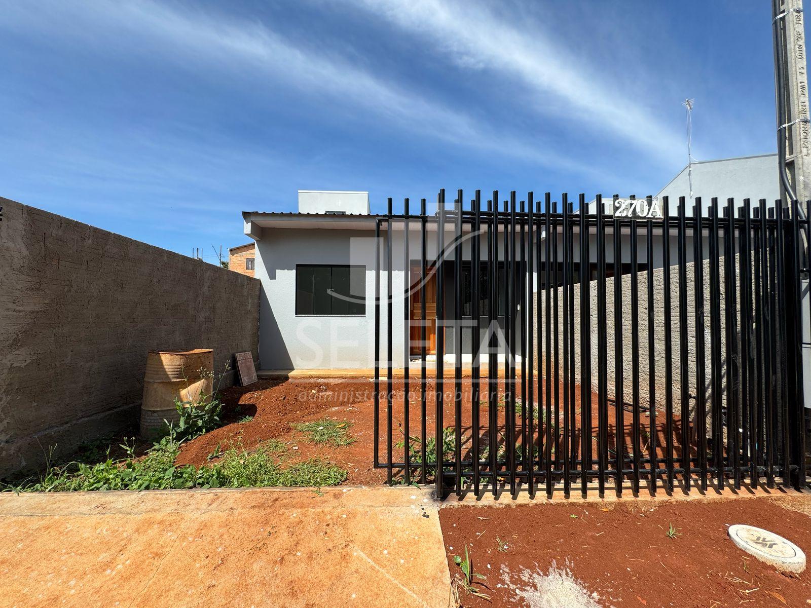 CASA NOVA DISPONIVEL PARA LOCAÇÃO EM CORBÉLIA.