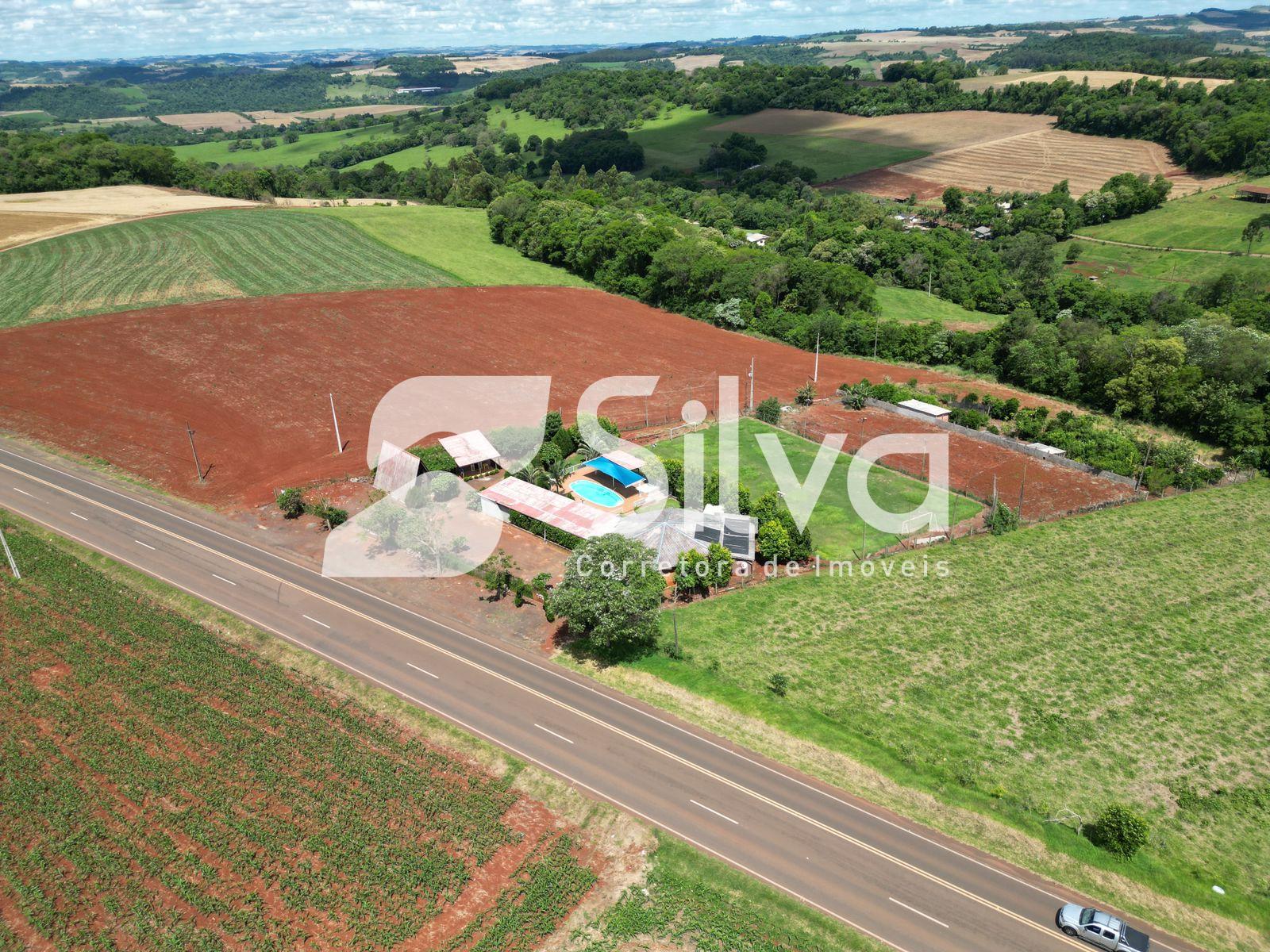 Chcara a venda, localizada na sada p  So Jorge do Oeste.