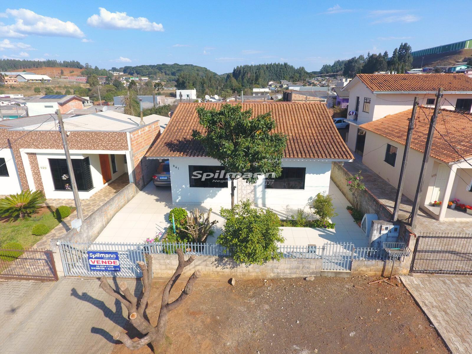 IMÓVEL com 2 CASAS ALVENARIA medindo 174.40 m  - BAIRRO DIVINO - PALMAS PR