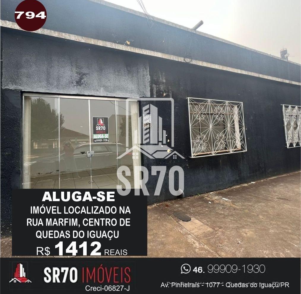 Comercial para locao, CENTRO, QUEDAS DO IGUACU - PR