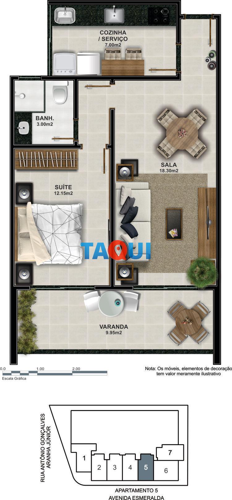 Apartamento tipo coluna 5