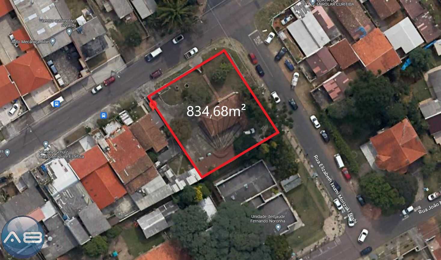 Terreno à venda, 834 m  por R  860.000,00 - Santa Cândida - Cu...