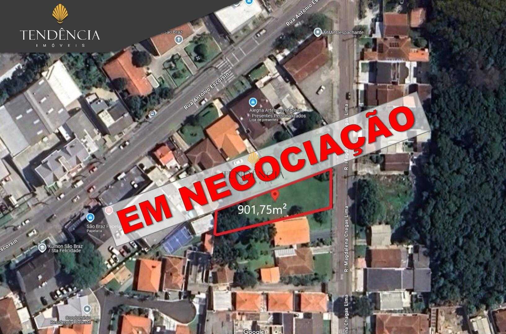Terreno à venda, 901 m  por R  1.050.000,00 - São Braz - Curit...