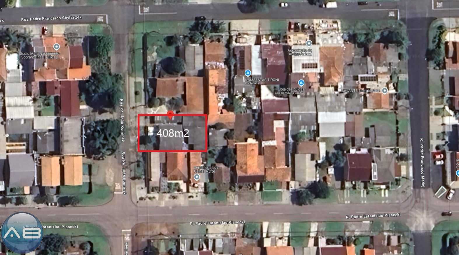 Terreno à venda, 408 m  por R  465.000,00 - Orleans - Curitiba PR