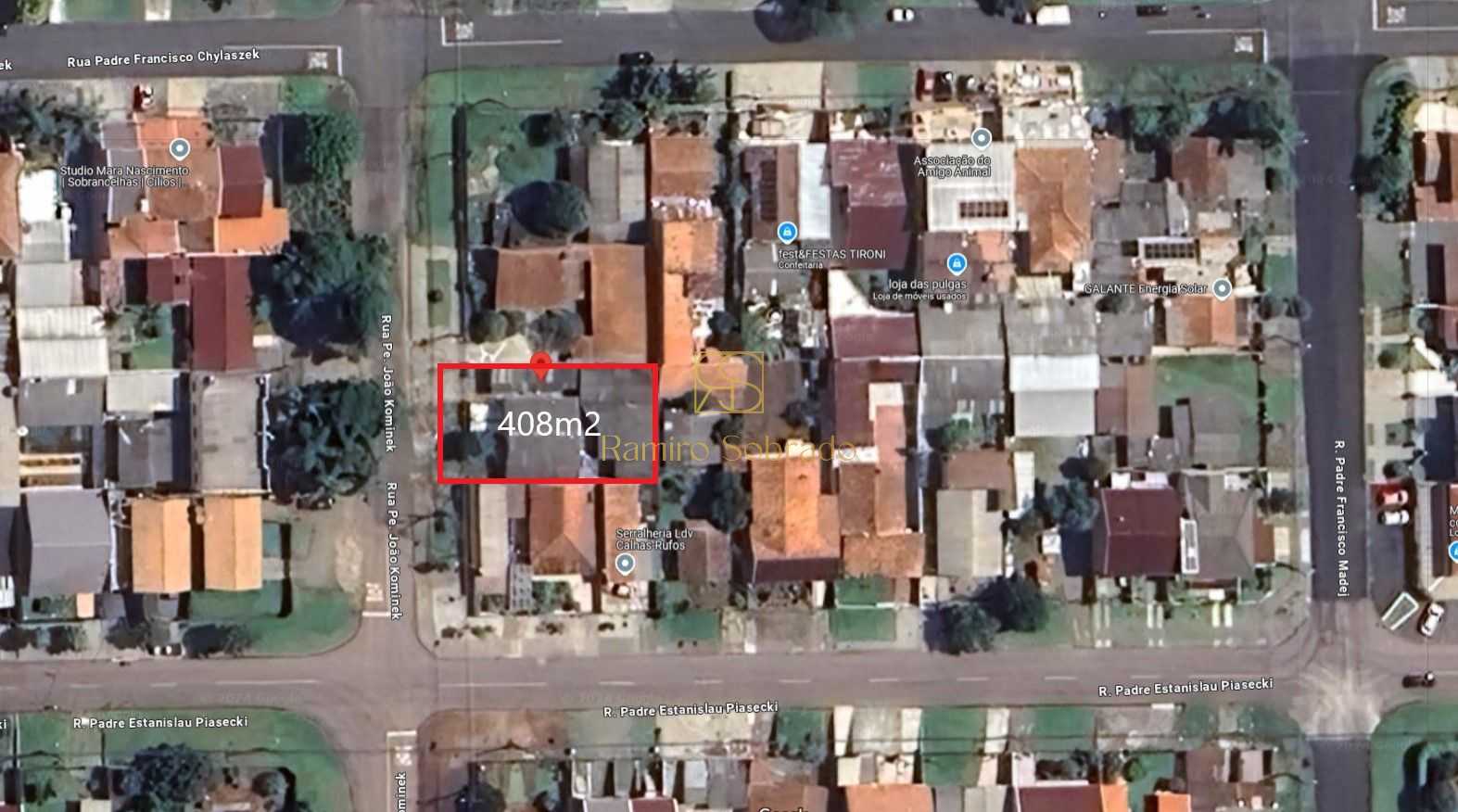 Terreno ? venda, 408 m  por R  465.000,00 - Orleans - Curitiba PR