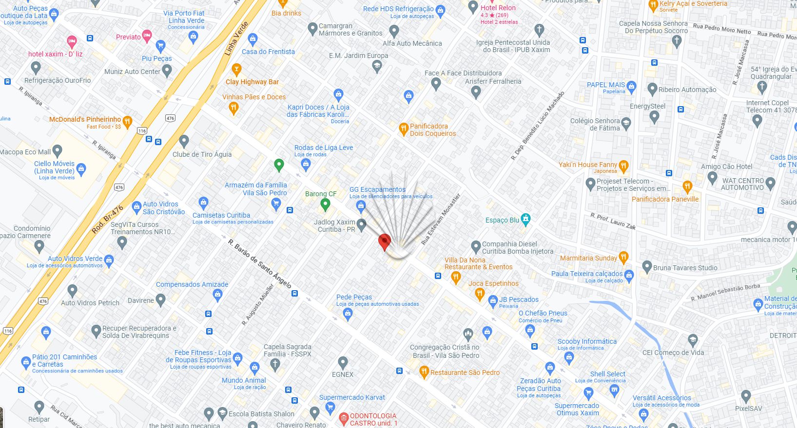Terreno à venda, 440 m2 por R  999.000 - Xaxim - Curitiba PR