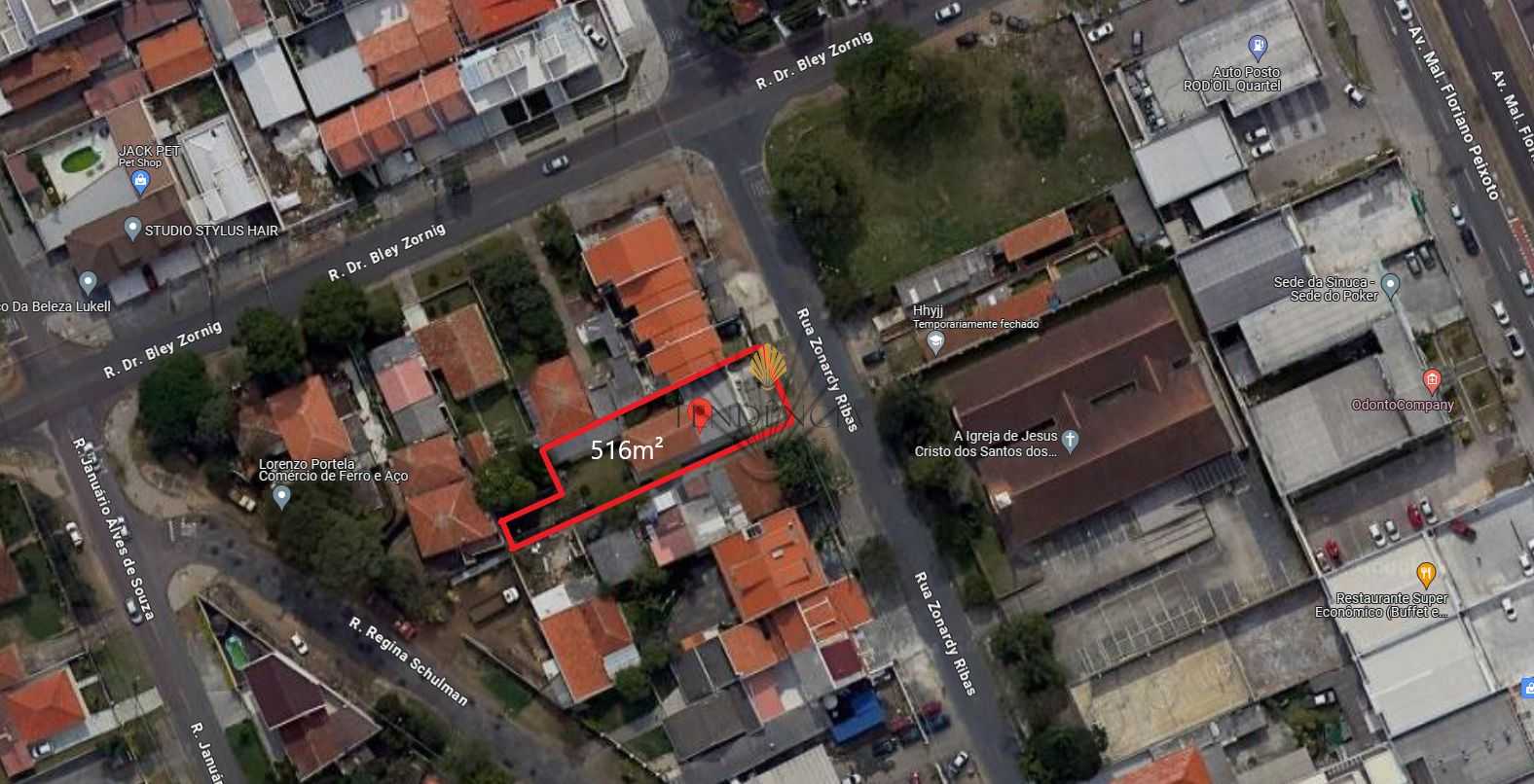 Terreno à venda, 516 m  por R  720.000,00 - Boqueirão - Curiti...