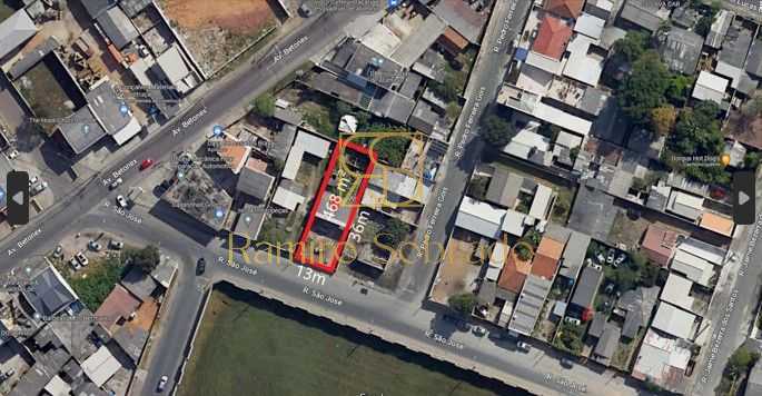 Terreno ? venda, 468 m  por R  294.900,00 - Guarituba - Piraqu...