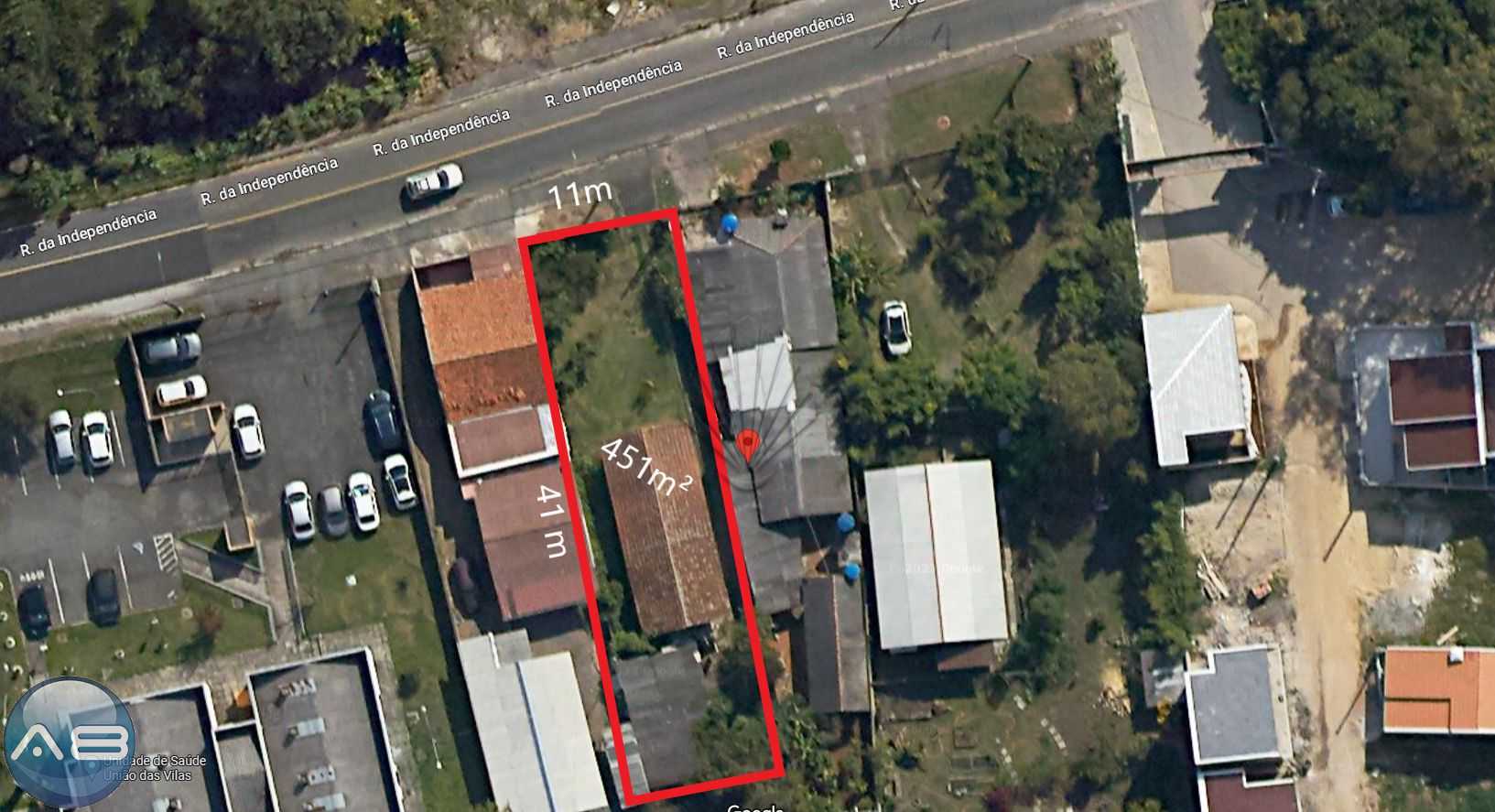 Terreno à venda, 451 m  por R  390.000,00 - São Braz - Curitib...