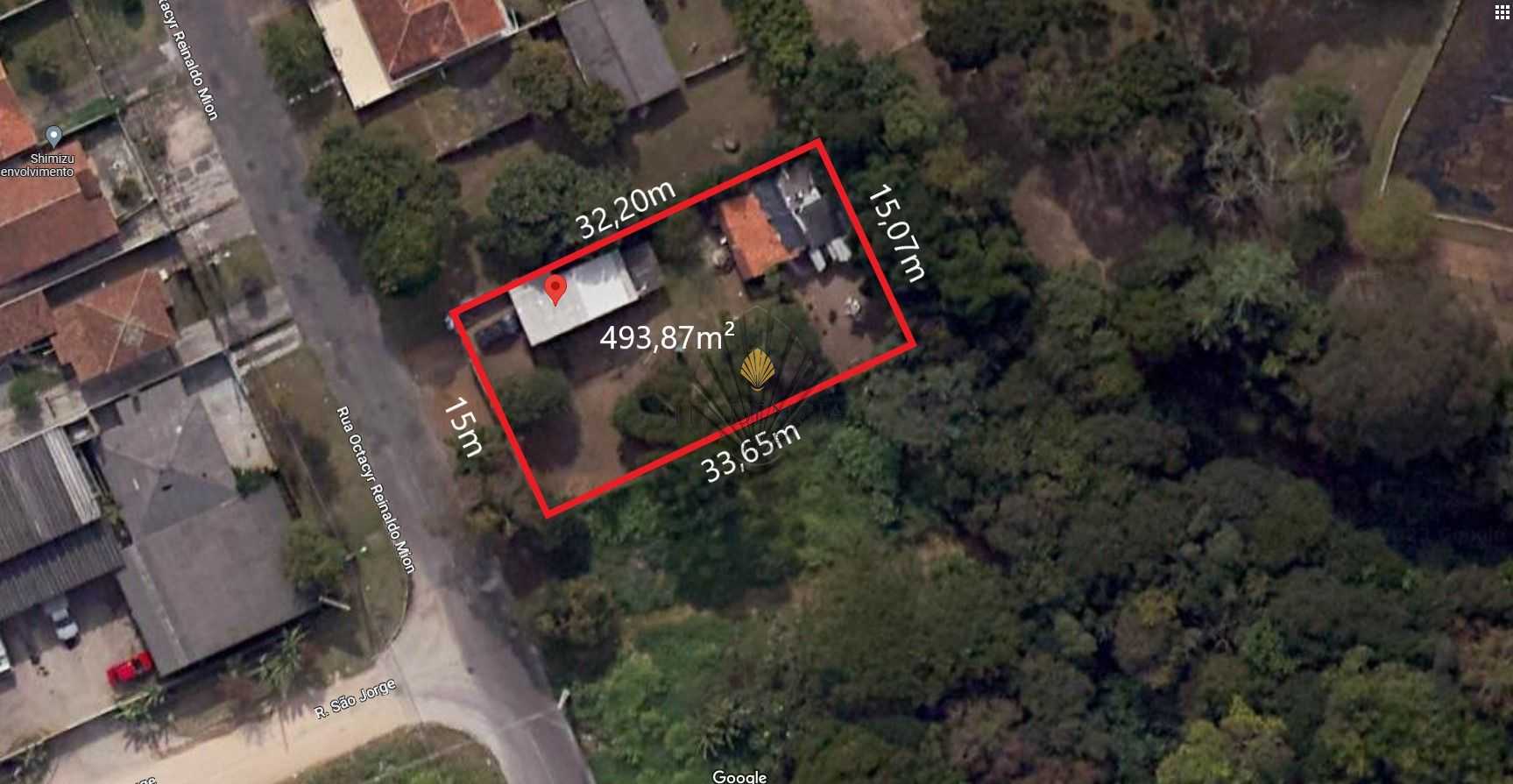 Terreno à venda, 493 m  por R  900.000,00 - Xaxim - Curitiba PR