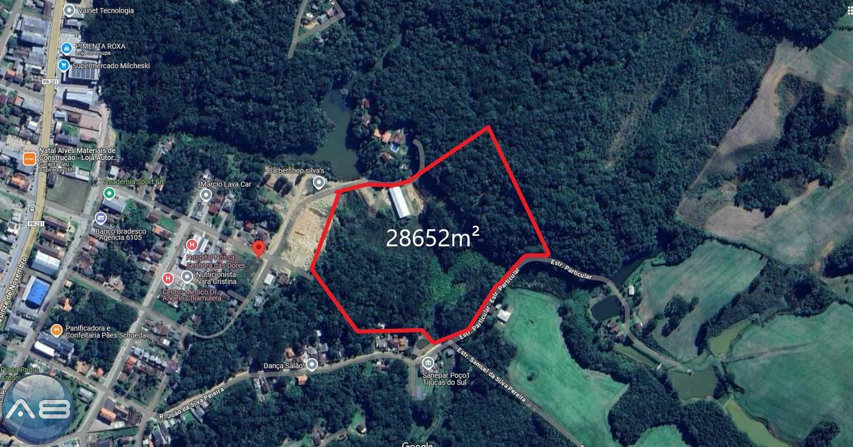 Terreno à venda, 28652 m  por R  4.600.000,00 - Centro - Tijuc...