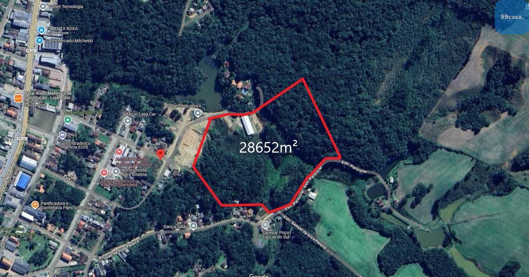 Terreno à venda, 28652 m  por R  4.600.000,00 - Centro - Tijuc...