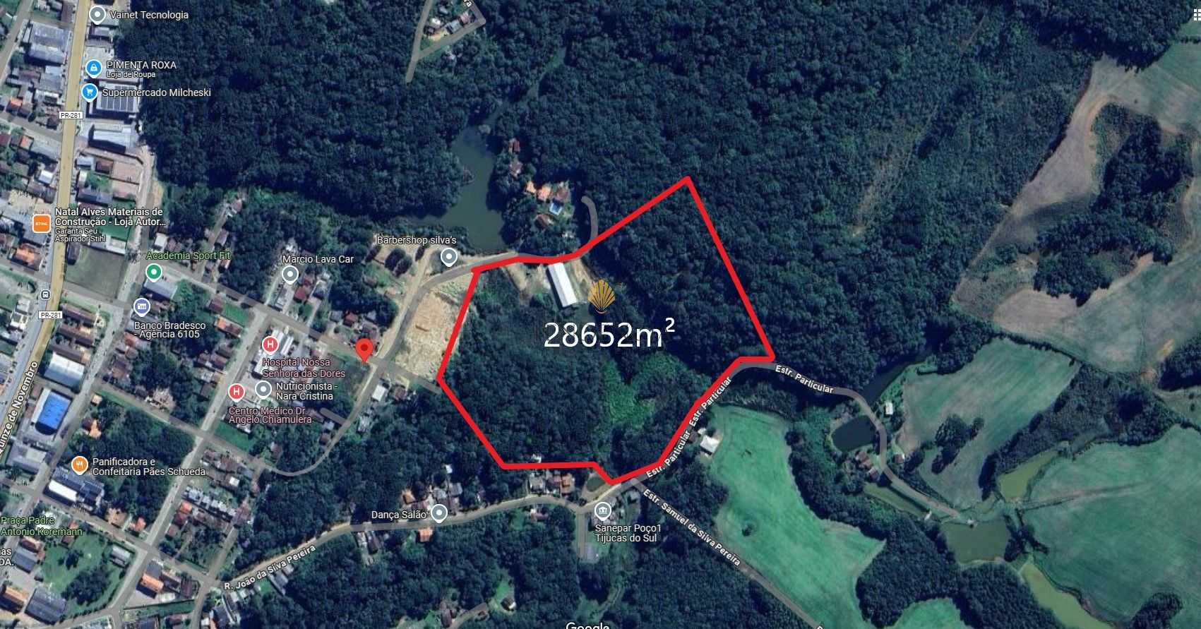 Terreno à venda, 28652 m  por R  4.600.000,00 - Centro - Tijuc...