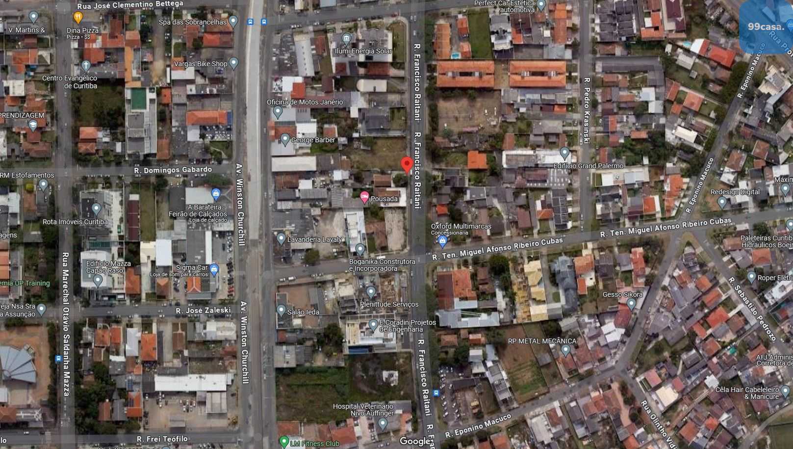 Terreno à venda, 700 m  por R  1.350.000,00 - Capão Raso - Cur...