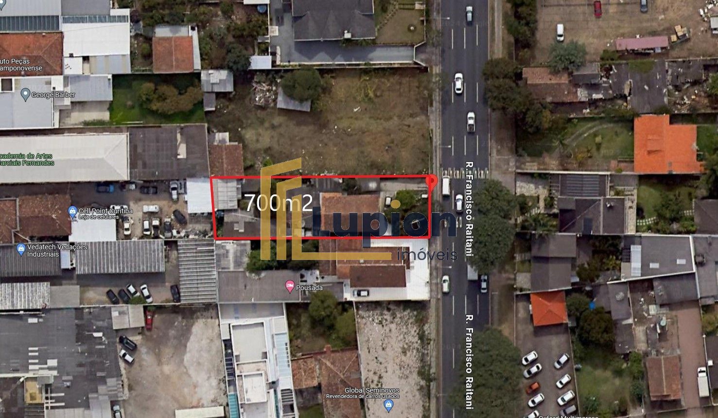 Terreno à venda, 700 m  por R  1.350.000,00 - Capão Raso - Cur...