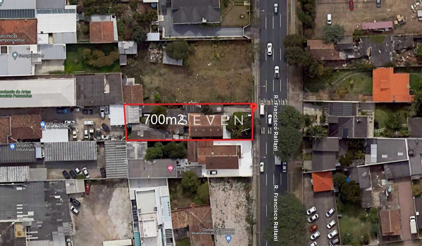 Terreno à venda, 700 m  por R  1.350.000,00 - Capão Raso - Cur...