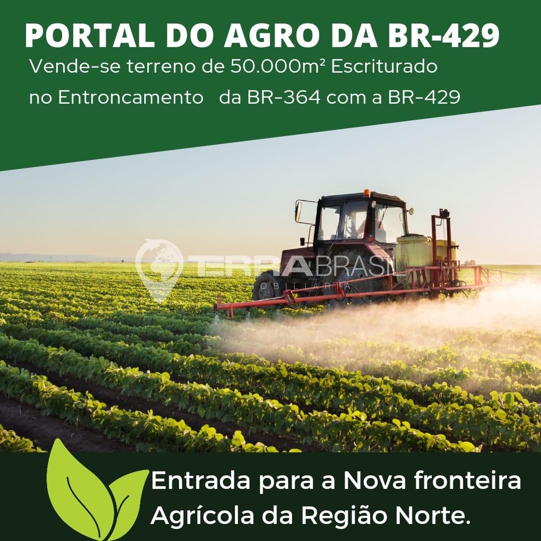 Terreno Comercial BR-364 com BR-429 em Presidente Médice-RO