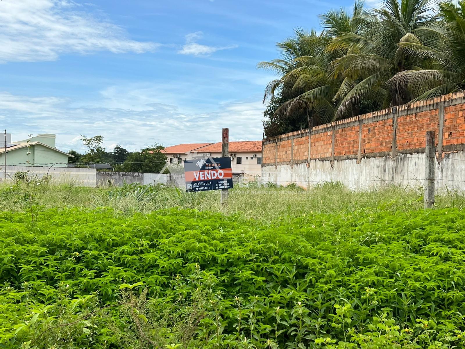 Vende-se lote no bairro Morada Nobre - Barreiras - Ba