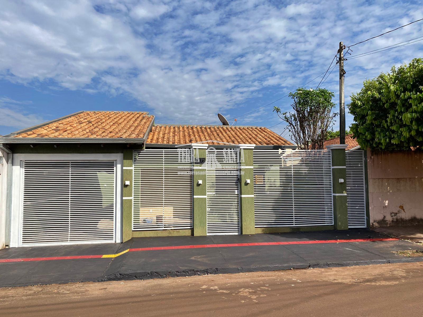 Casa para venda no bairro Terra Roxa, em Dourados - MS.