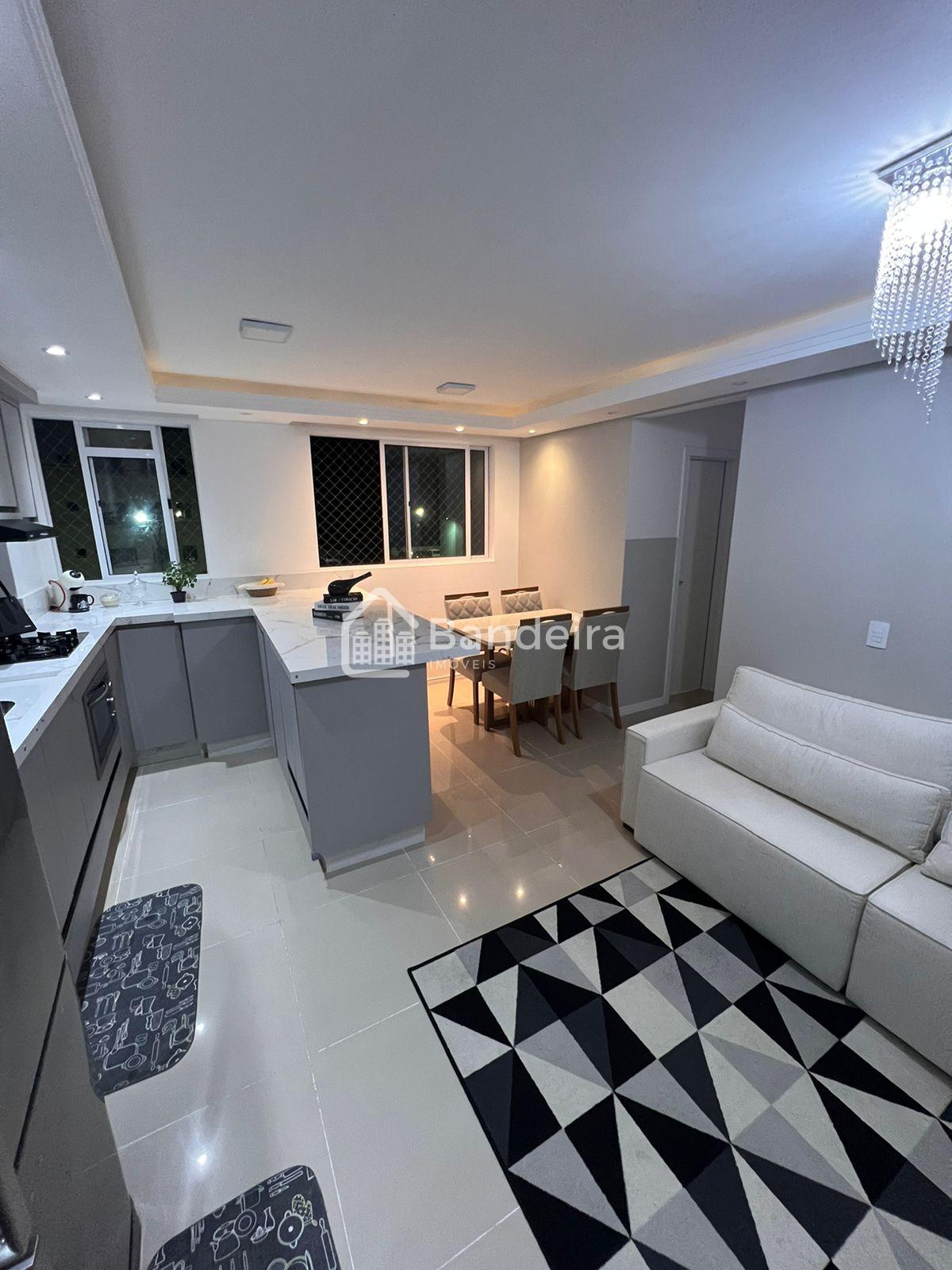 Apartamento semi mobiliado no bairro Ressacada em Itajaí. Conc...