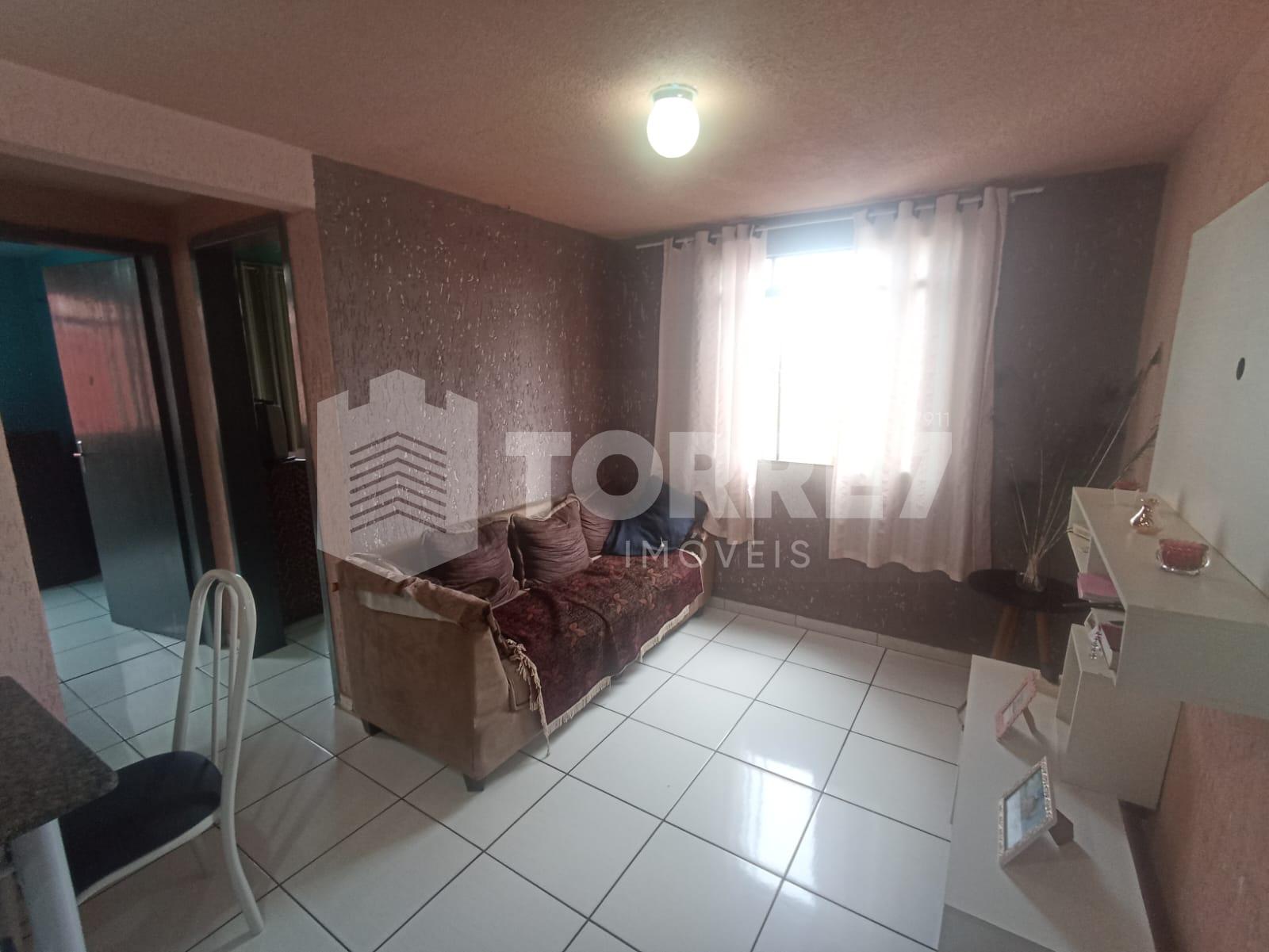 APARTAMENTO A VENDA, CONRADINHO, GUARAPUAVA - PR CONTENDO. SALA, COZINHA, ÁREA DE SERVICO, 02 QUART