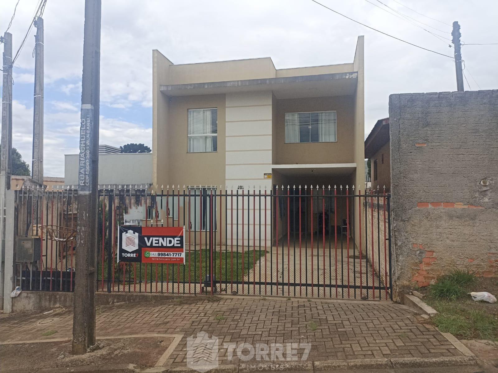 SOBRADO VENDA CONTENDO 134M  CONSTRUÇÃO SENDO COZINHA, SALA ESTAR E JANTAR. 03 QUARTOS SNDO 01 SÚITE