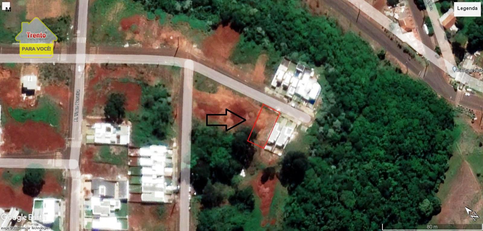 TERRENO DE 360,42M² - LOTEAMENTO FERREIRA - BAIRRO CRSITO REI - PATO BRANCO PR. - PATO BRANCO/PR