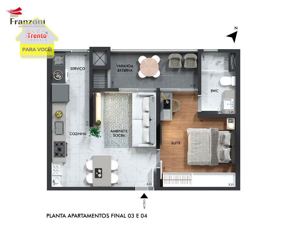 LANÇAMENTO RESIDENCIAL LA VITA,  CENTRO, PATO BRANCO - PR