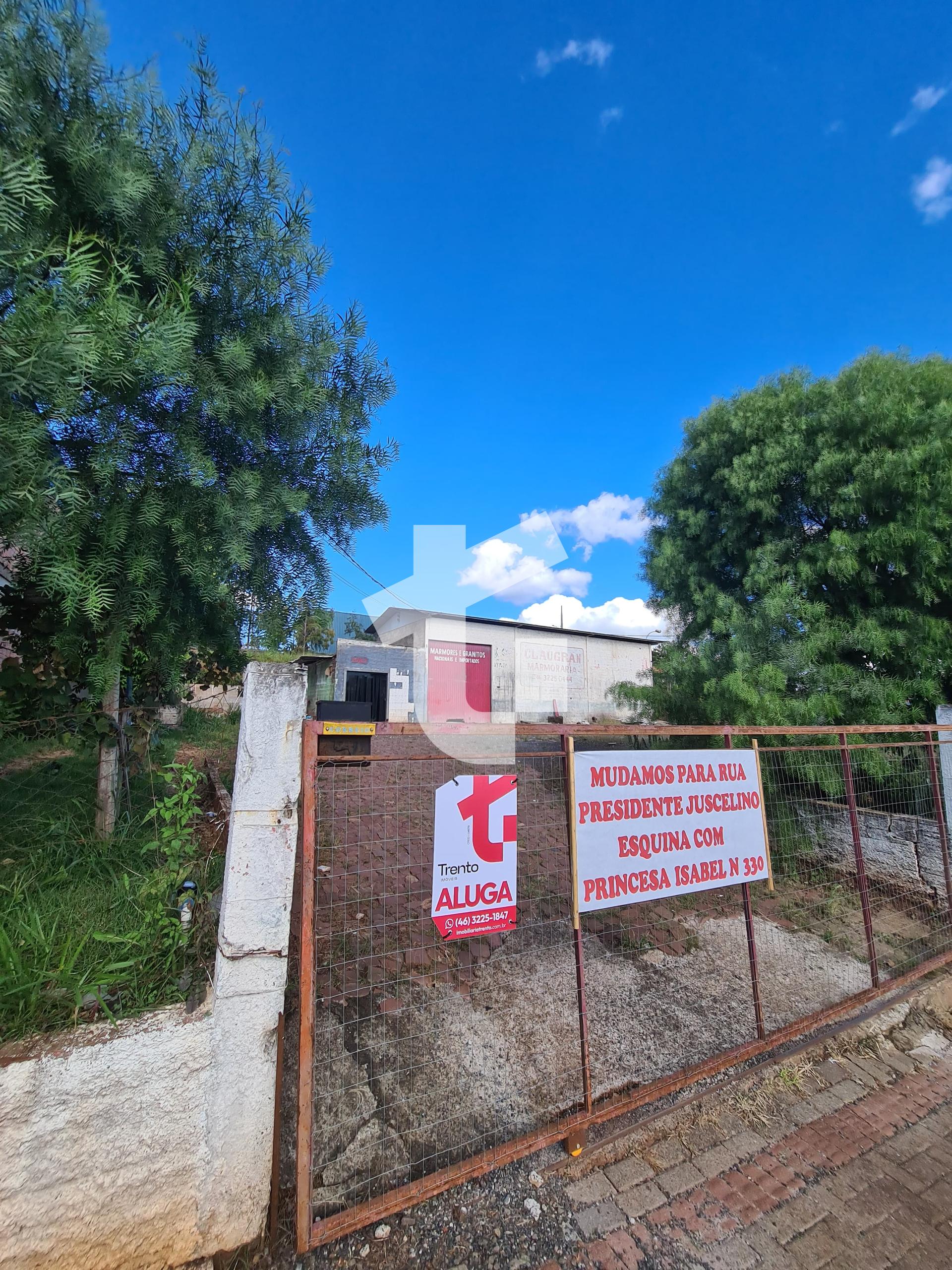 BARRACÃO PARA LOCAÇÃO NA AVENIDA TUPI EM PATO BRANCO - PR