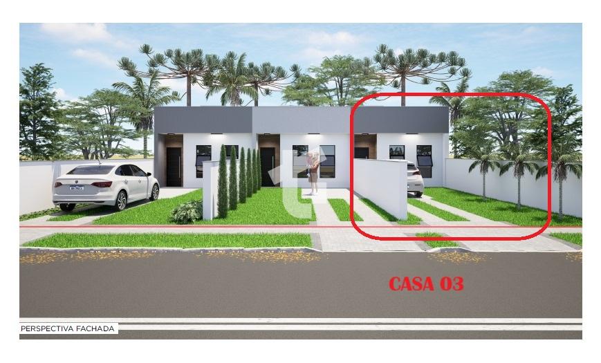 CASA NOVA À VENDA NO BAIRRO FRARON, COM 01 SUÍTE E 01 QUARTO -...