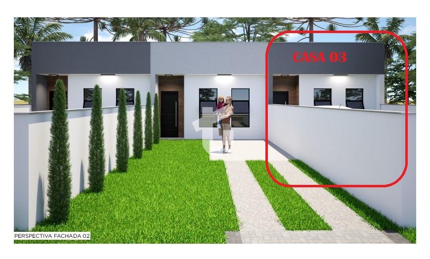 CASA NOVA À VENDA NO BAIRRO FRARON, COM 01 SUÍTE E 01 QUARTO -...