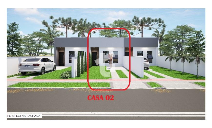 CASA NOVA À VENDA NO BAIRRO FRARON, COM 01 SUÍTE E 01 QUARTO -...