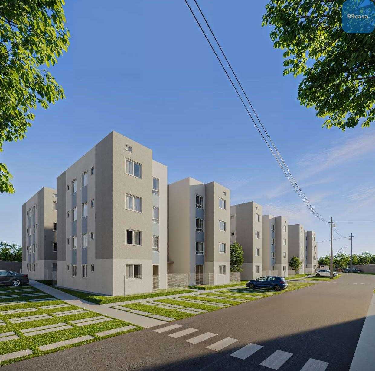 Lançameto apartamento 2 quartos 225 mil em Fazenda Rio Grande