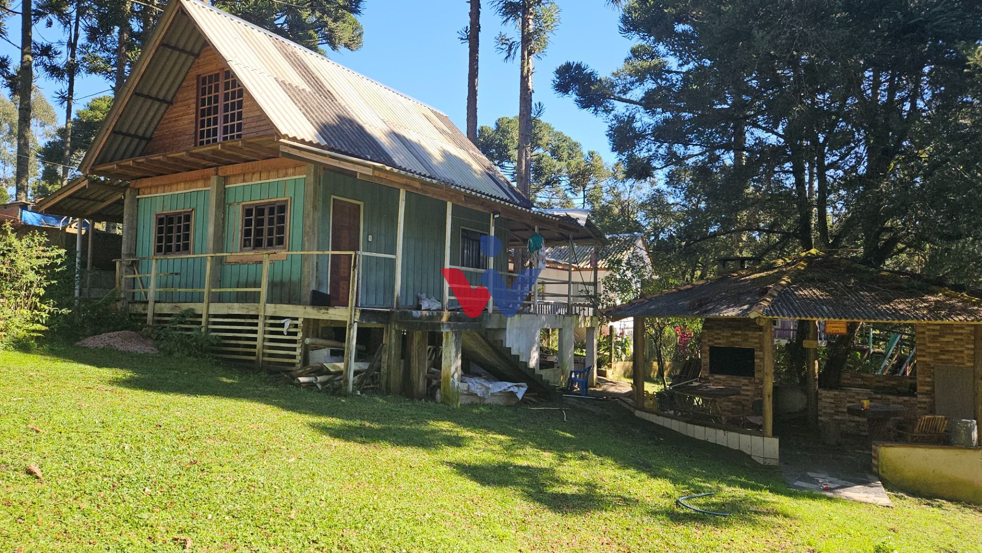 Chácara com 4 dormitórios à venda, 3400 m  por R  394.000 -Col...