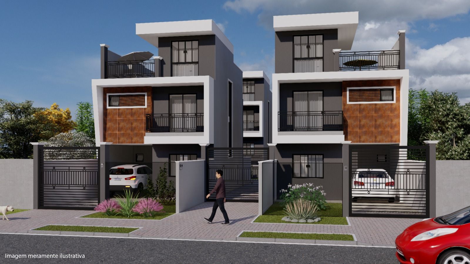 Sobrado com 4 dormitórios à venda, 122 m  por R  749.000,00 - ...