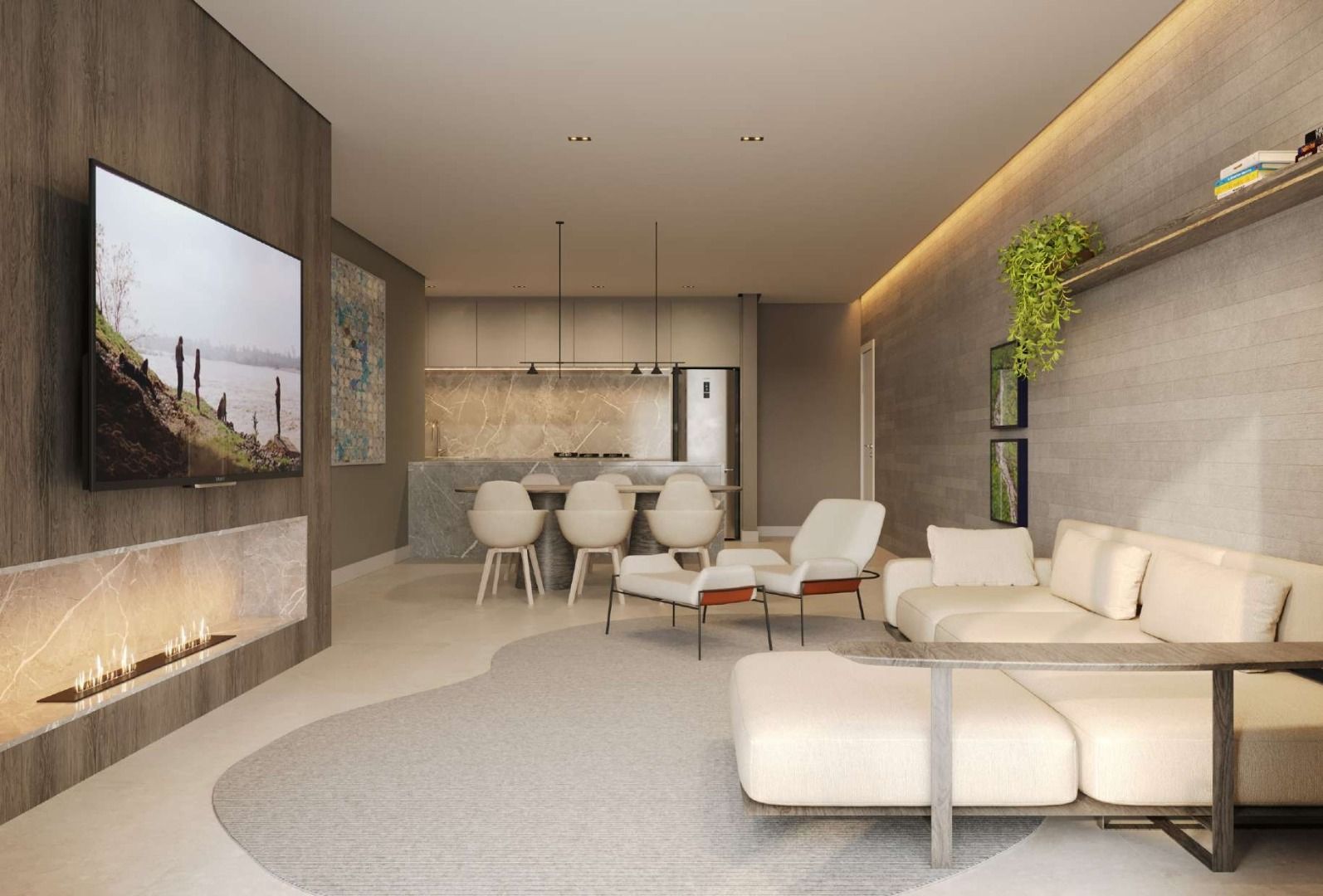Apartamento com 4 dormitórios à venda,86.90 m , água verde, CU...