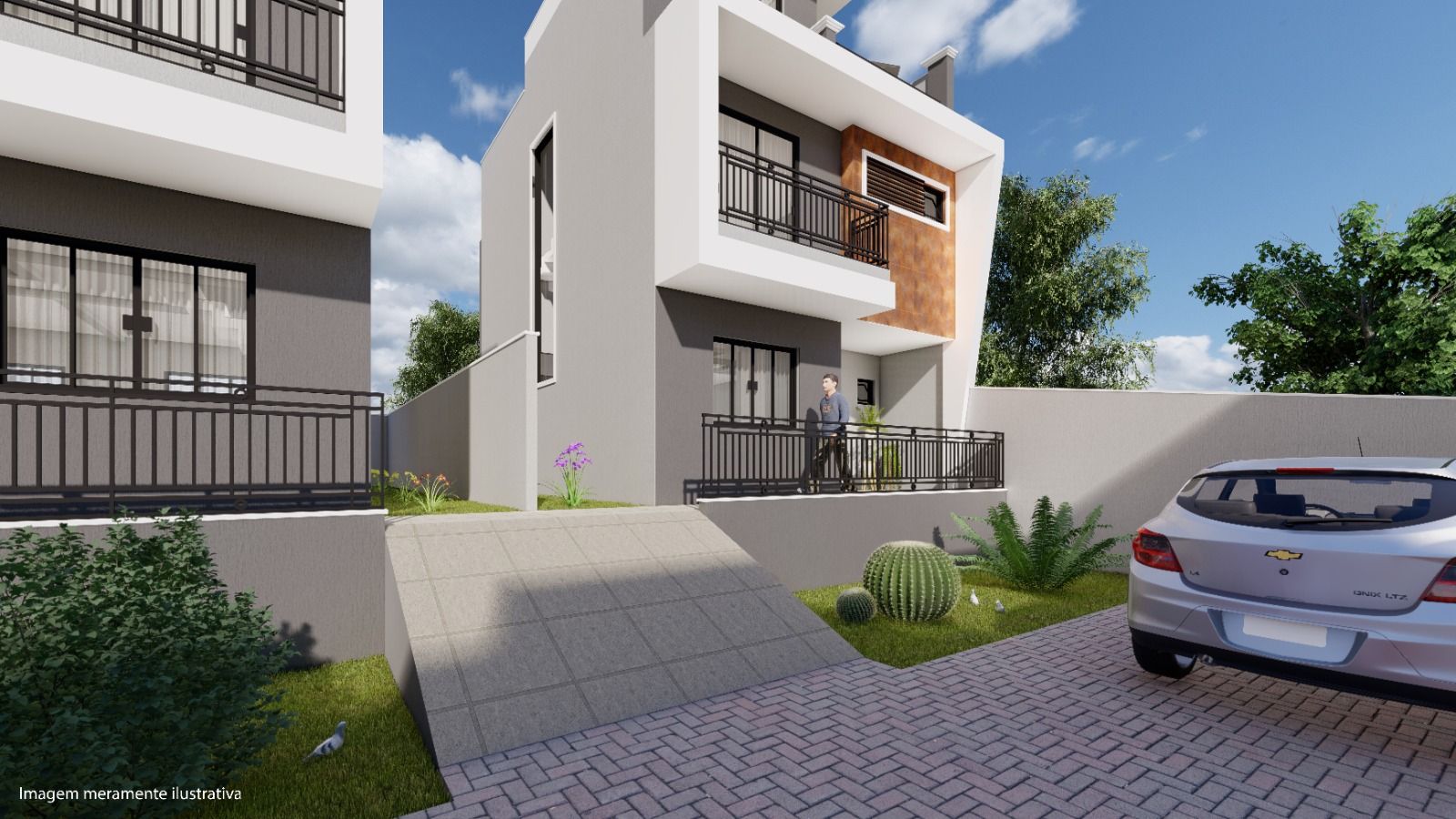 Sobrado com 4 dormitórios à venda, 122 m  por R  749.000,00 - ...